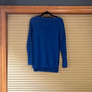 J. Crew Vibrant Blue Knit Top